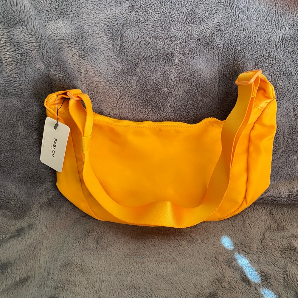 Stylish Yellow/orange Crossbody Bag